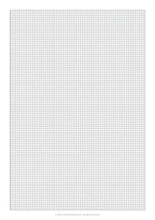 Free printable graph paper — 2.5 mm — PDF download