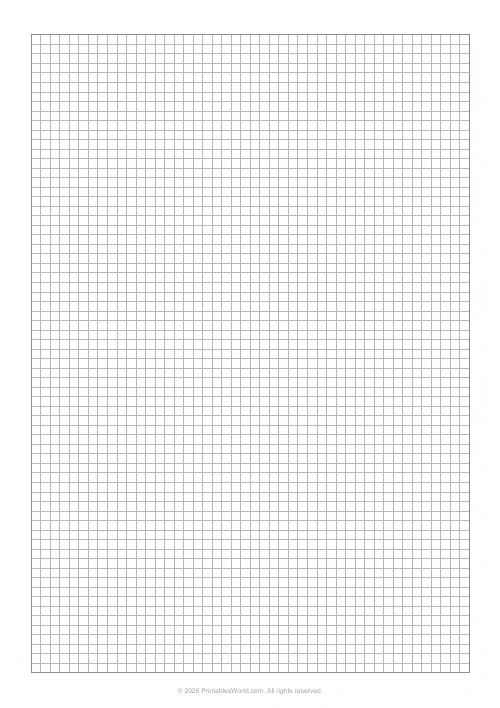 Free printable graph paper — 4 mm — PDF download