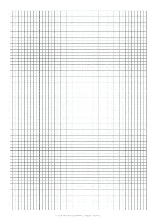 Free printable graph paper (4 mm), PDF download