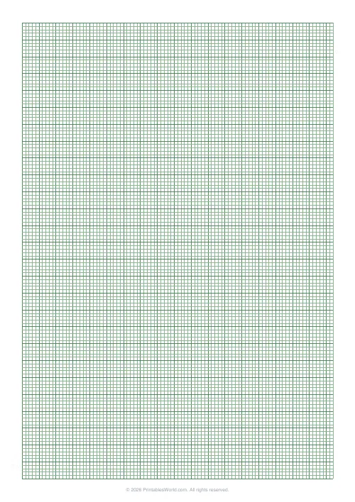 Free printable graph paper — 2 mm — PDF download