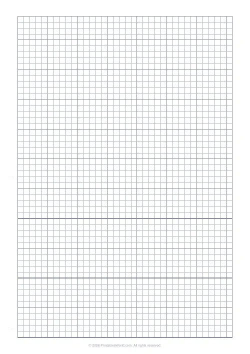 Free printable graph paper (Dark), PDF download