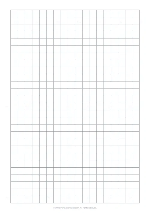 Free printable graph paper (10 mm (1 cm)), PDF download