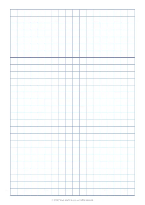 Free printable graph paper — Medium — PDF download