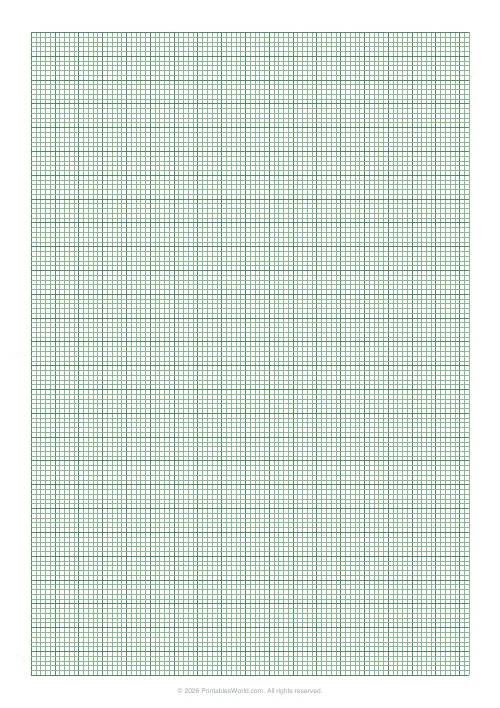 Free printable graph paper (Green (engineering)), PDF download