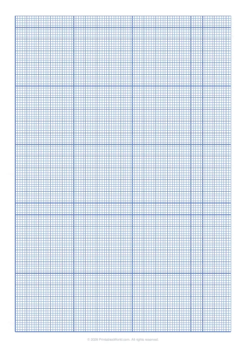 Free printable graph paper (Dark), PDF download