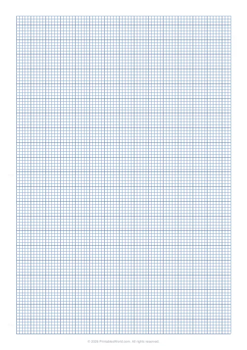 Free printable graph paper — 2.5 mm — PDF download