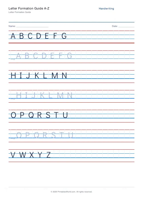 Free printable handwriting practice — Didact Gothic (print) — PDF download