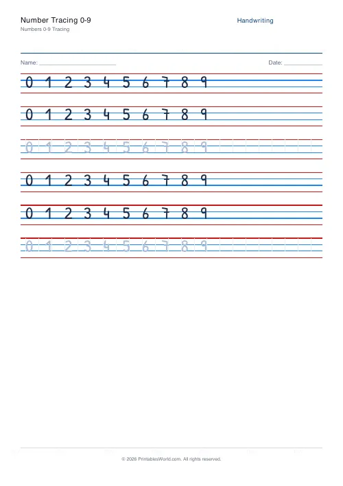 Free printable handwriting practice — Patrick Hand — PDF download