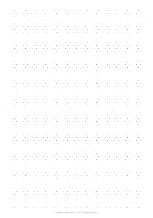 Free printable isometric dot paper (5 mm), PDF download