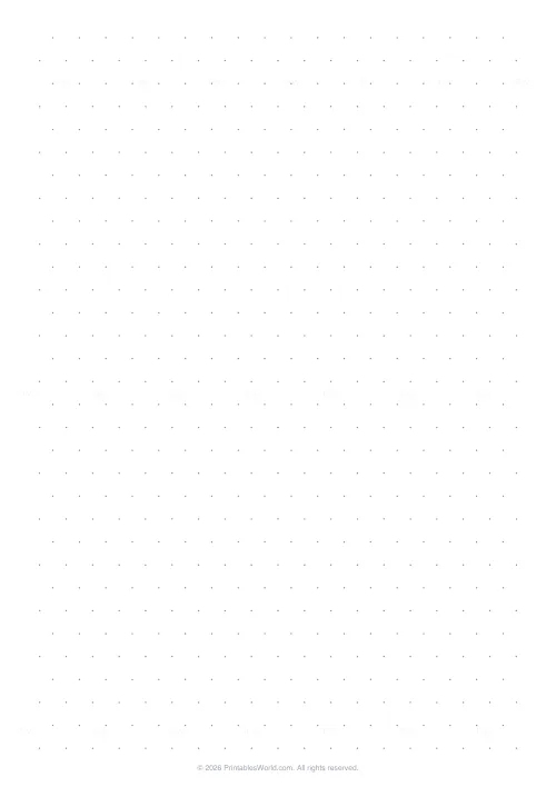 Free printable isometric dot paper (10 mm), PDF download