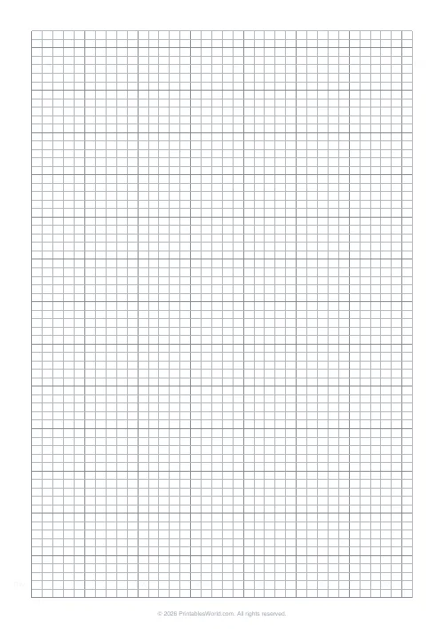 Free printable graph paper — 2 mm — PDF download