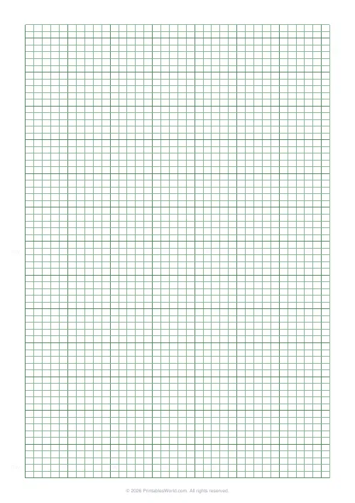 Free printable graph paper (Green (engineering)), PDF download