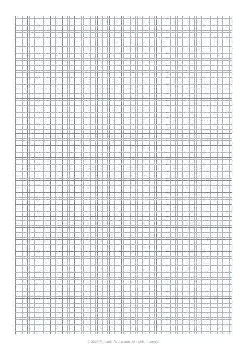 Free printable graph paper (2 mm), PDF download