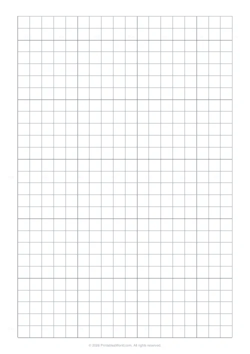 Free printable graph paper (10 mm (1 cm)), PDF download