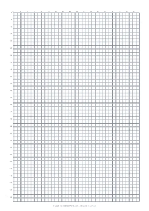 Free printable graph paper — 2 mm — PDF download