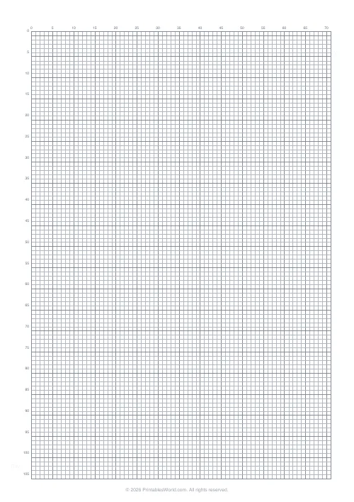 Free printable graph paper — 2.5 mm — PDF download