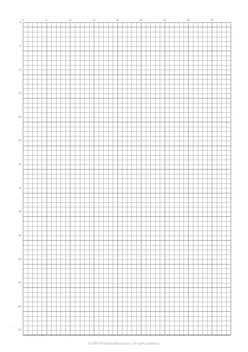 Free printable graph paper — 4 mm — PDF download
