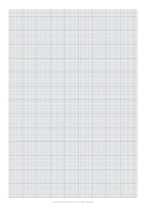 Free printable graph paper (2 mm), PDF download