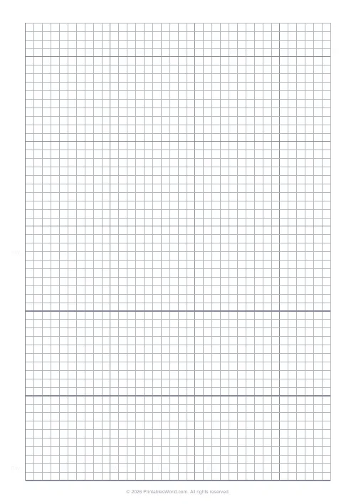 Free printable graph paper (Dark), PDF download