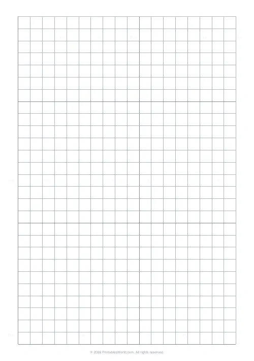 Free printable graph paper (10 mm (1 cm)), PDF download