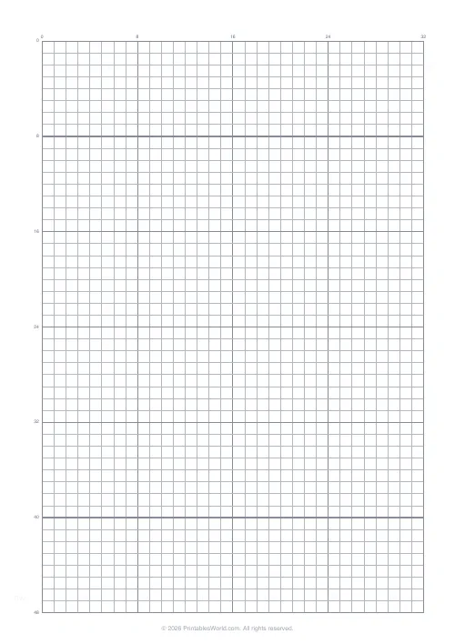 Free printable graph paper — Dark — PDF download