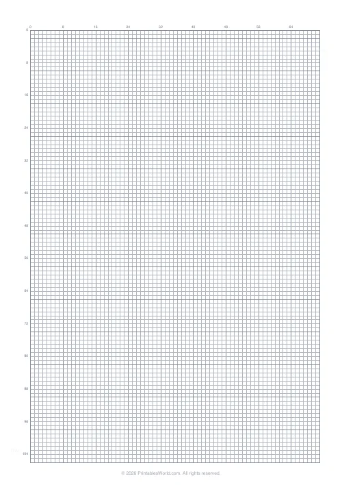 Free printable graph paper — 2.5 mm — PDF download
