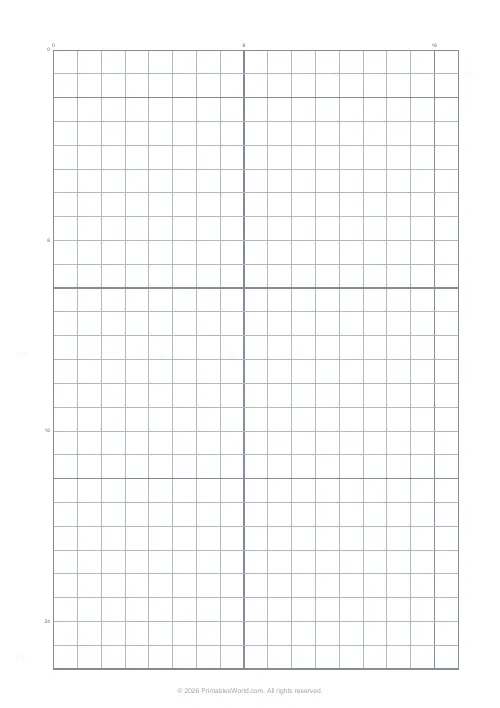 Free printable graph paper (Dark), PDF download