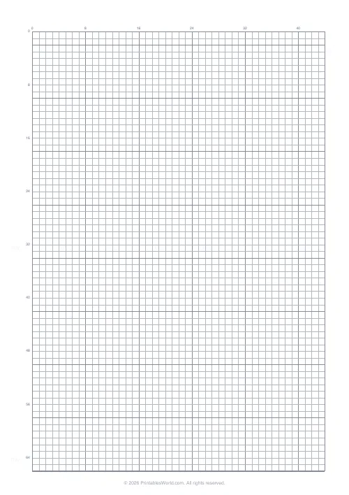 Free printable graph paper (4 mm), PDF download