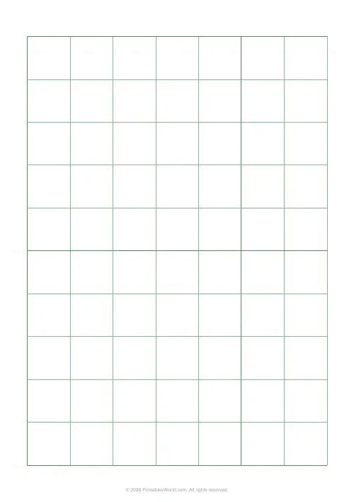 Free printable graph paper (Green (engineering)), PDF download