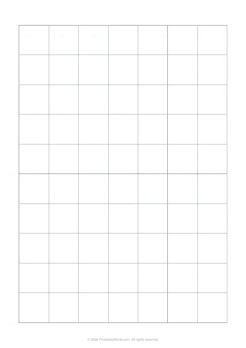 Free printable graph paper (Medium), PDF download
