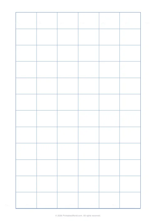 Free printable graph paper — Blue — PDF download