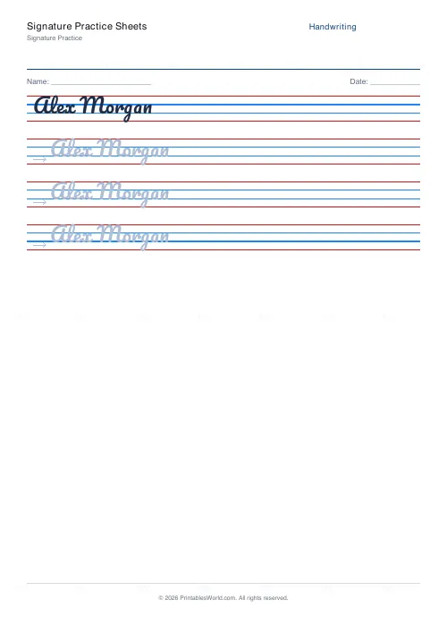 Free printable handwriting practice (Stroke arrows), PDF download