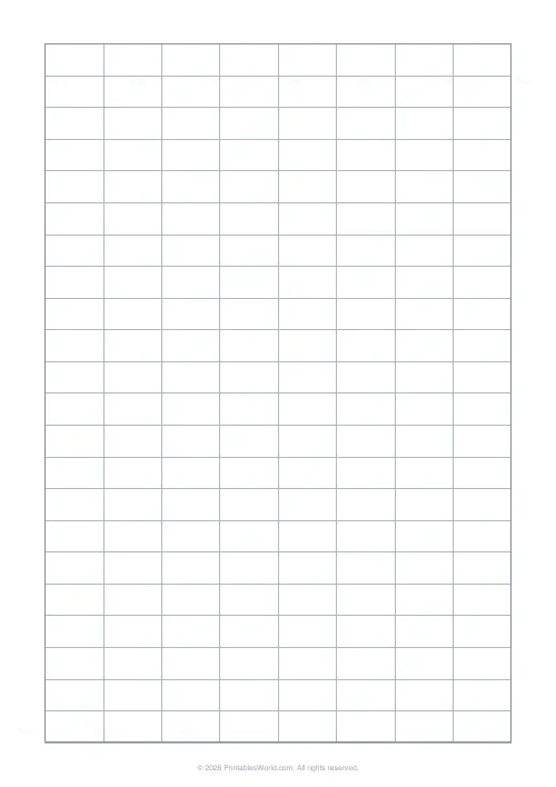 Free printable graph paper — Light — PDF download